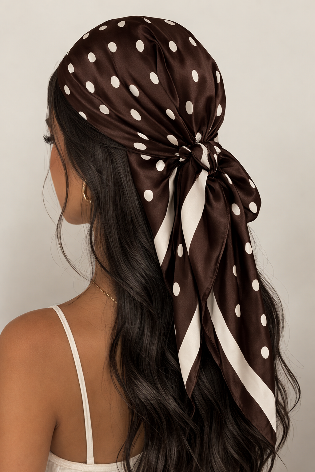 Cocoa Muse Polka Scarf