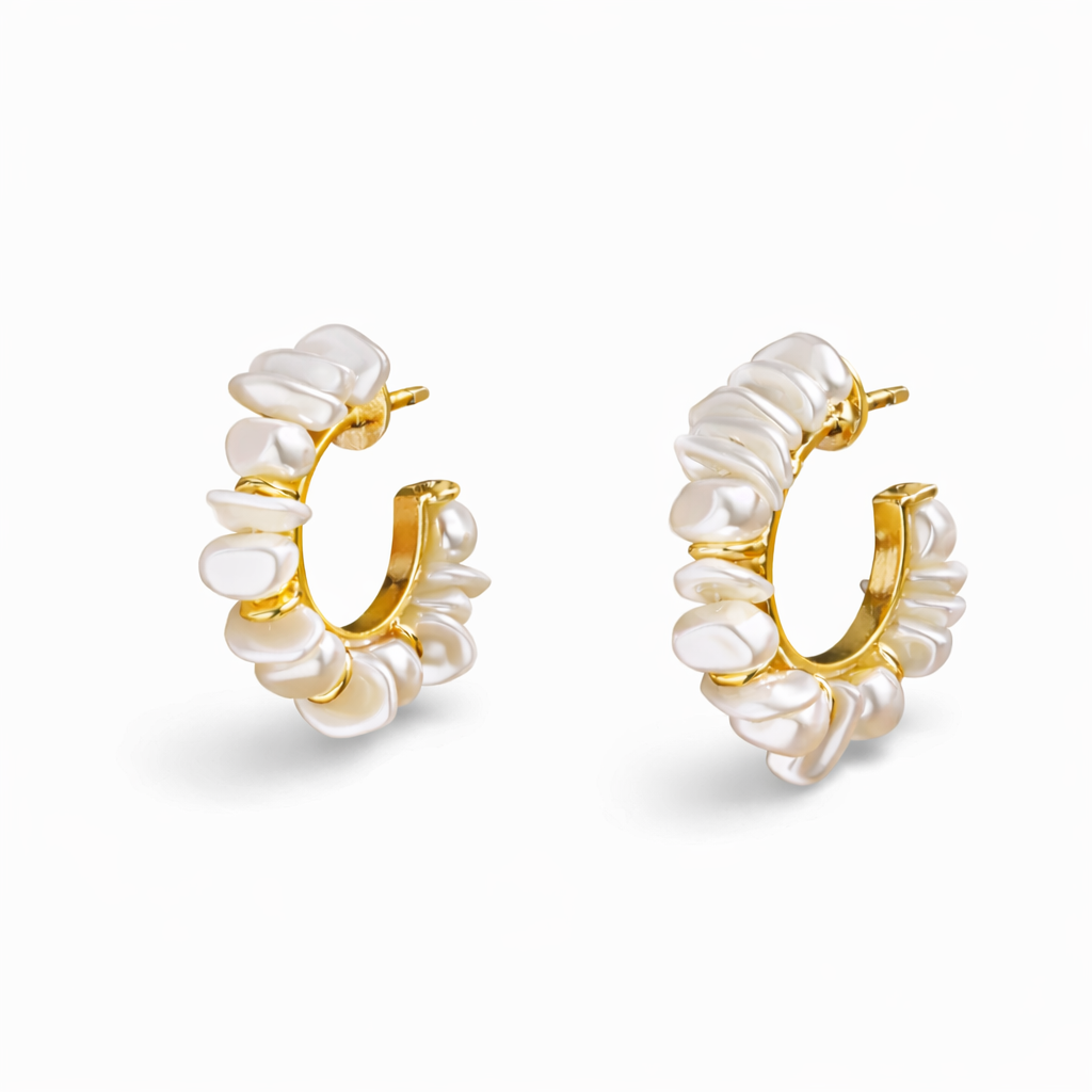 Kimora hoop earrings